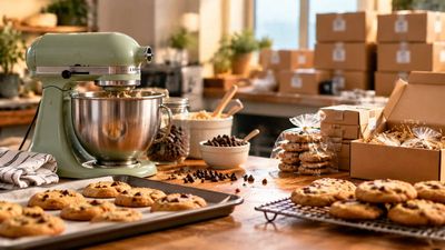 In 2015, a Pennsylvania couple spent $50 on a used mixer for a side hustle; years later, their cookie brand grew into a multimillion-dollar dessert company shipping nationwide