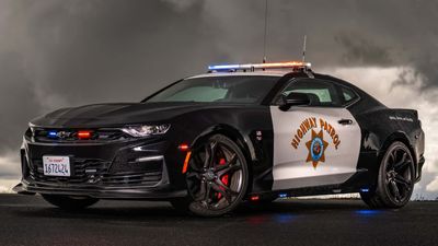 Don't Try Running From California Highway Patrol's New Camaro