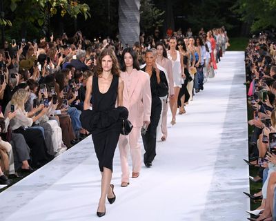 Stella McCartney makes waves with ‘sea life, not sea food’ theme in zero-wool Paris show