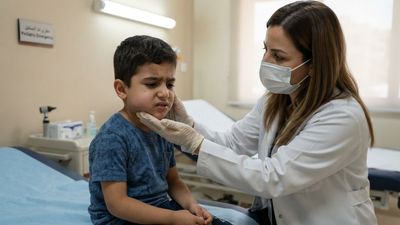 A Light Slap From His 5-Year-Old Cousin Swelled a Boy's Salivary Gland and Made Breakfast Too Painful