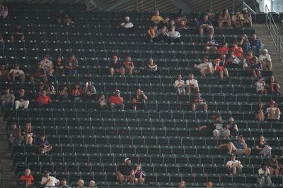 Thin MLB crowds in Atlanta, Houston show challenge of selling afternoon Wild Card Series tickets