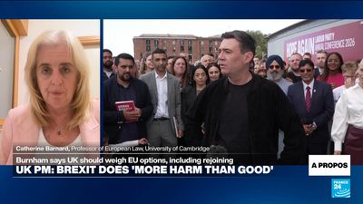 UK PM Burnham reopens divisive debate on rejoining EU