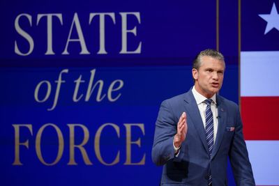 Hegseth harks back to Battle of Agincourt for US hi-tech weapons’ overhaul