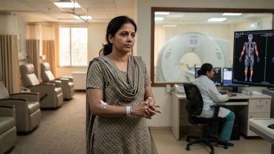 An Anxious Woman's Pacing and Hand-Wringing Lit Up Her PET Scan in a Wonder Woman Pattern