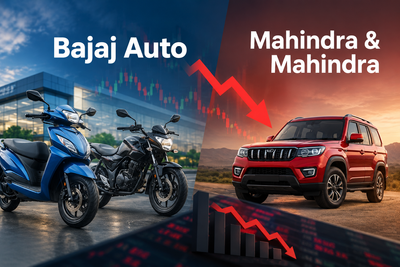 Bajaj Auto shares crash 9%, M&M hits 52-week low after September auto sales data. What went wrong?