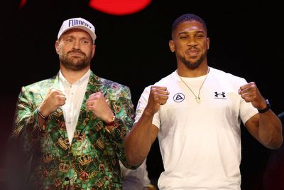 Eddie Hearn says Anthony Joshua took ‘eight-figure’ pay cut for Tyson Fury fight