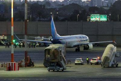 What was the motive behind attempted Flydubai plane hijacking?