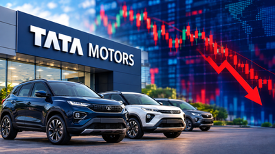 Tata Motors PV shares fall over 3% despite 40% Q2 sales growth; Nifty Auto index down over 4%