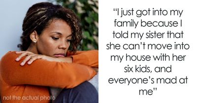 Pregnant Sister Furious That Woman Won’t Take Her And Her 6 Kids In