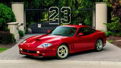 Michael Jordan's Ferrari 550 Maranello Sets Auction Record At $2.7 Million