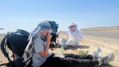 Woman Walks World Journey: Angela Maxwell treks 20,000 miles in 6½ years; returns to Bend changed