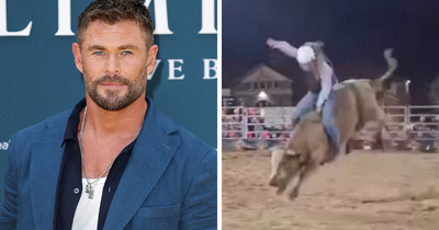 Chris Hemsworth Faces Backlash After Sharing Clip Of 14YO Daughter Winning All-Boy Competition Of Bull-Riding