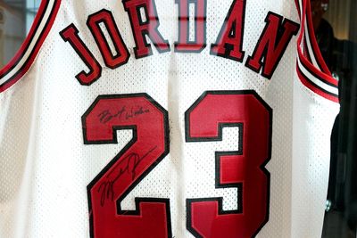 Michael Jordan’s ‘Last Dance’ Chicago Bulls jersey sold for millions at auction