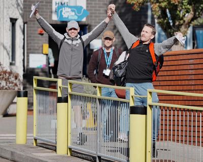 Prisoners thank Andy Burnham as they leave jail in first wave of early releases