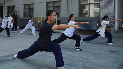 Young martial artists train in China’s ancient mountain schools