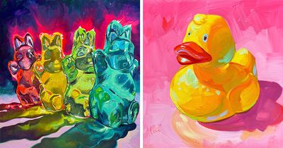 This Artist Created 39 Color-Rich Paintings Where Ordinary Subjects Become Striking Compositions