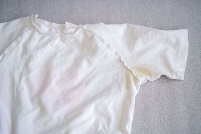 Experts explain how to actually get yellow stains out of white clothes