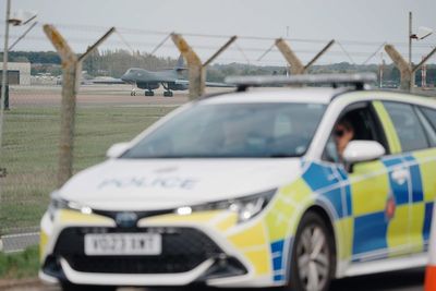 UK-Iranian national arrested in London on suspicion of preparation of terror acts over RAF base 'attack plot'