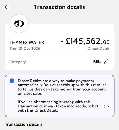 London family's horror £145,000 bill shock after Thames Water debiting blunder