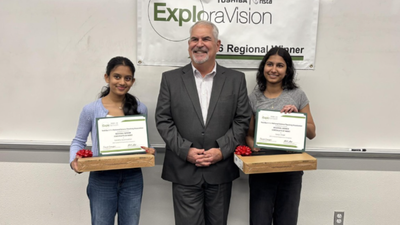 Texas students Nikhitha Swaminathan and Aanya Jindal designed a new way to control heat