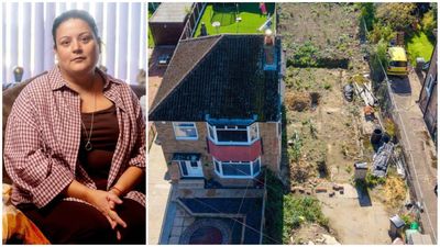 Mum’s £217,000 dream home becomes ‘nightmare’ after neighbour demolishes half of Leeds house
