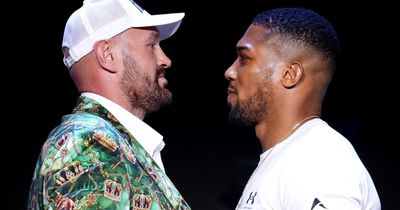 Anthony Joshua has warning for people who ‘want to see me fail’ in Fury fight