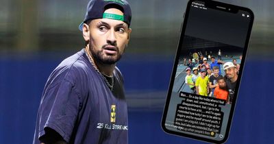 'How lucky I am': Kyrgios swamped by fans in Canberra after drug ban, 'personal issues'