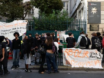 About 400 French schools closed as some student protests turn violent