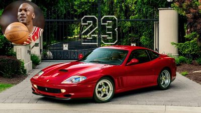 Michael Jordan sold this Ferrari in 2002; a forum clue traced it 24 years later