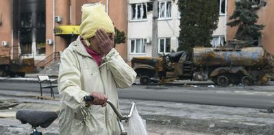 Evidence of the very real trauma of war in Ukraine