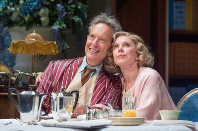 Hay Fever: Richard E. Grant hams it up no end