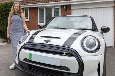 19-year-old Abi’s electric MINI costs just £3 a charge and has lower insurance