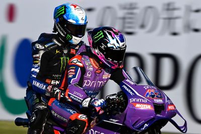 Alex Rins jokes “I sh*t my pants” as Jack Miller gives him MotoGP taxi ride