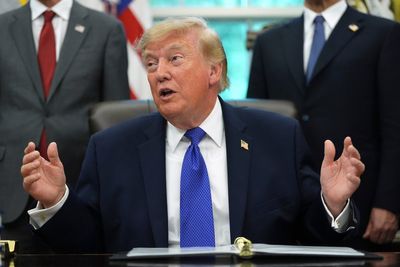 Trump claims Iran was ‘doing drugs’ as he attempts to justify unpopular war