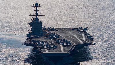 US sends third carrier strike group to Middle East in biggest buildup since 2003