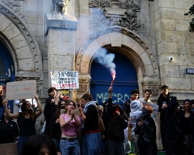 Fires, fury and hundreds of arrests as France gripped by student protests