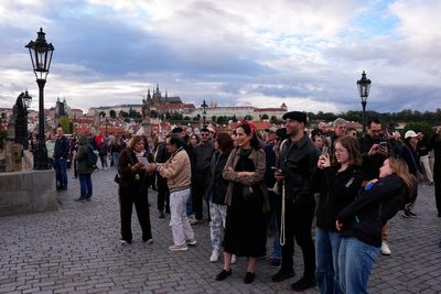 Why Depeche Mode fans are flocking to a Prague bridge