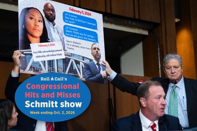 Schmitt show  — Congressional Hits and Misses