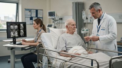 The Gas-Filled Mass Clogging an 80-Something Man's Catheter Was an Organized Clump of Bacteria