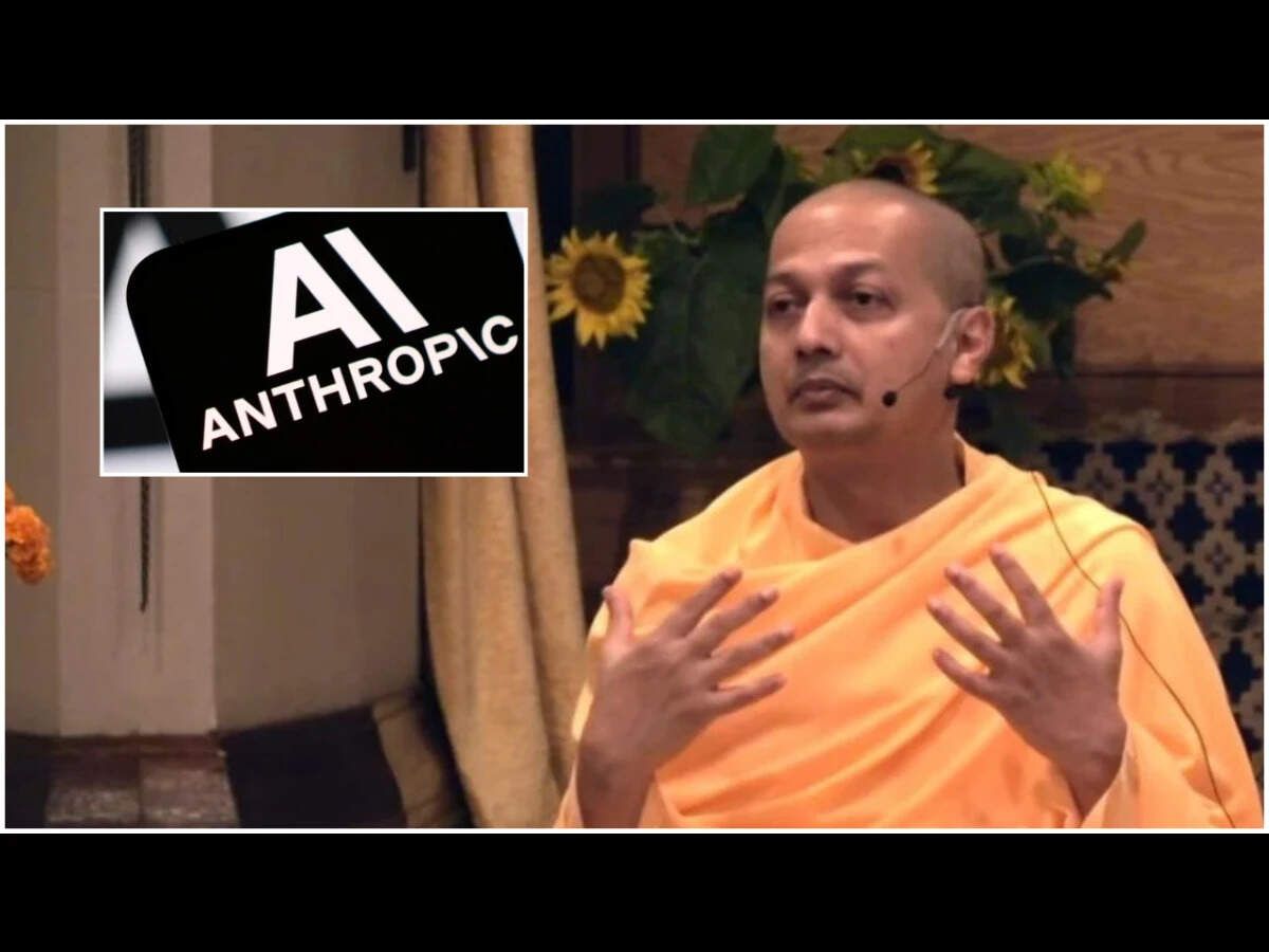 Anthropic invited Hindu monk to teach Claude right from wrong; company turns to Vedanta to explore consciousness and whether AI can ever have a sense of self