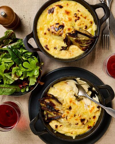 Henry Harris’s recipe for vegetarian endive au gratin