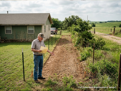 An Oklahoma homeowner thought he owned five acres bought from his grandfather in 1994, 32 years later, county claimed a 40-foot strip beside his house belonged to it and put a $47,000 value on it