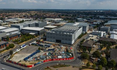 What made the unfriendly data centres fall on Slough?