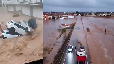 Showers and storms across Spain this weekend, floods kill 102-year-old woman