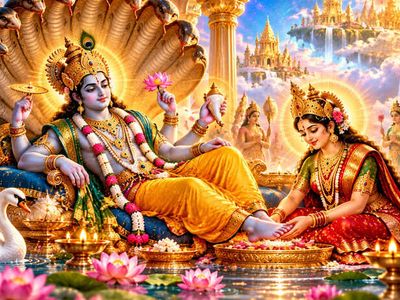 Why Is Lakshmi Always at Vishnu’s Feet? The Hidden Truth