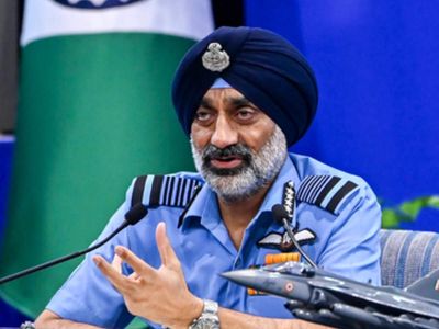 IAF Chief Marshal A P Singh hails Smit Machchha's bravery