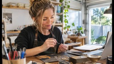 In 2016, an Australian mother started making jewellery in her garage after losing her job; 6 years later, sales hit $2.5 million