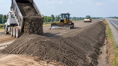 Foundry Sand As Road Fill: Indiana test turns waste into embankment material; study notes limits