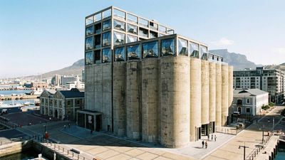 Grain Silo Becomes Museum And Hotel: designers carve galleries from 42 tubes; project champions adaptive reuse