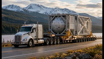 Can nuclear reactors really travel by truck? The tiny power plants raising huge questions about cost, safety and security